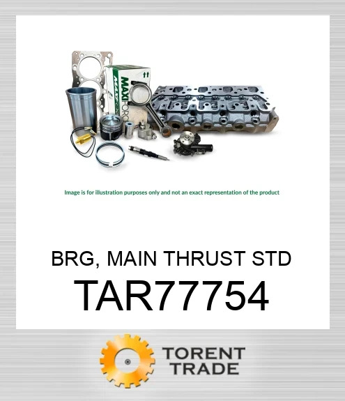 TAR77754 Підшипник, головний упорний, стандартний без фланця MAXIFORCE