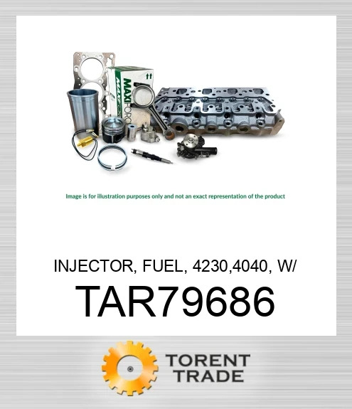TAR79686 Інжектор, паливний, 4230, 4040, з паливним насосом #AR73524 MAXIFORCE