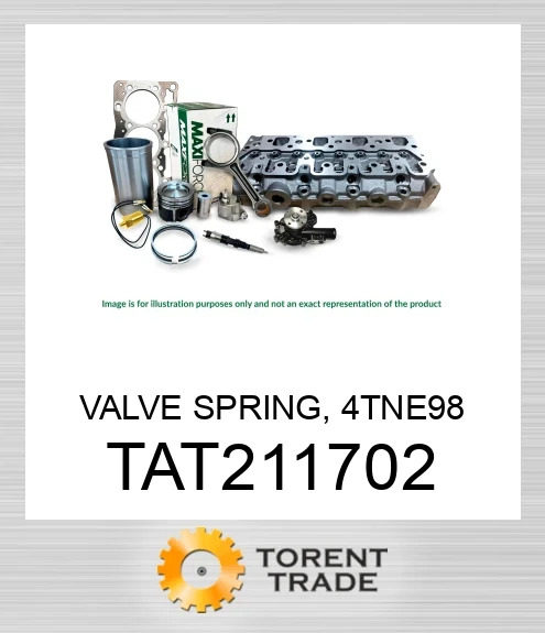 TAT211702 Пружина клапана, 4TNE98 MAXIFORCE