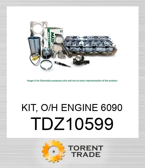 TDZ10599 Комплект, капітальний ремонт двигуна, 6090 MAXIFORCE