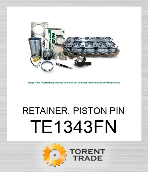 TE1343FN Фіксатор, палець поршня MAXIFORCE