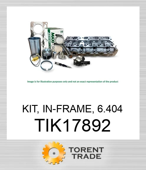 TIK17892 Комплект, внутрішнього ремонту, 6.404 MAXIFORCE