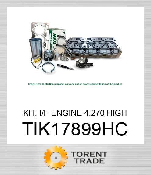 TIK17899HC Комплект, двигун I/F 4.270 висока компресія MAXIFORCE