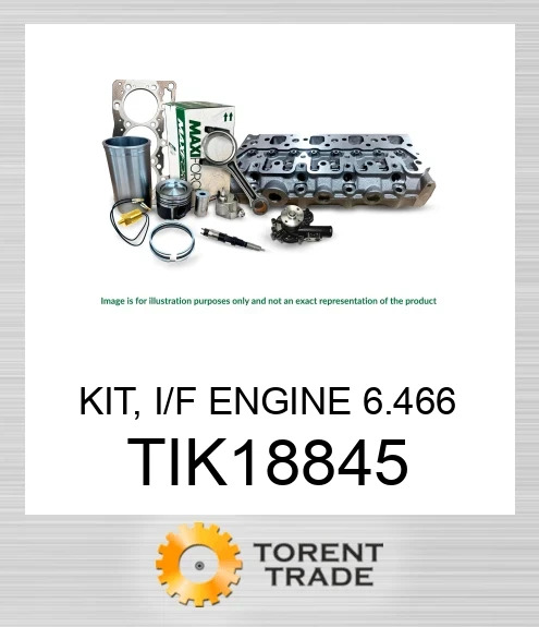 TIK18845 Комплект, двигун I/F 6.466 MAXIFORCE