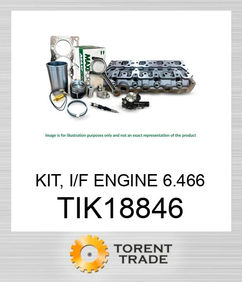 TIK18846 Комплект, двигун I/F 6.466 MAXIFORCE