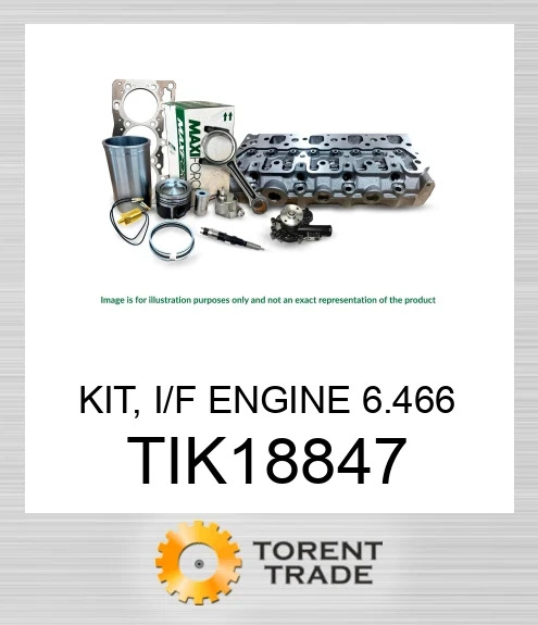 TIK18847 Комплект, двигун I/F 6.466 MAXIFORCE