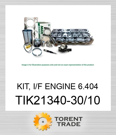 TIK21340-30/10 Комплект, двигун I/F 6.404 MAXIFORCE