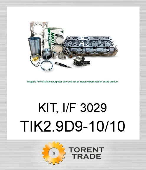 TIK2.9D9-10/10 Комплект, I/F 3029 MAXIFORCE