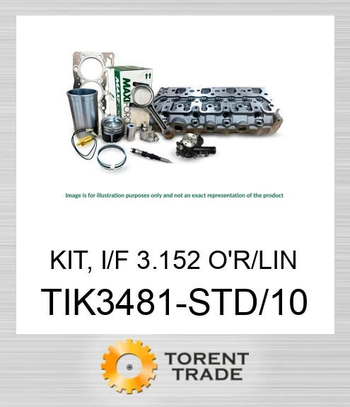 TIK3481-STD/10 Комплект, I/F 3.152 O'R/LIN MAXIFORCE
