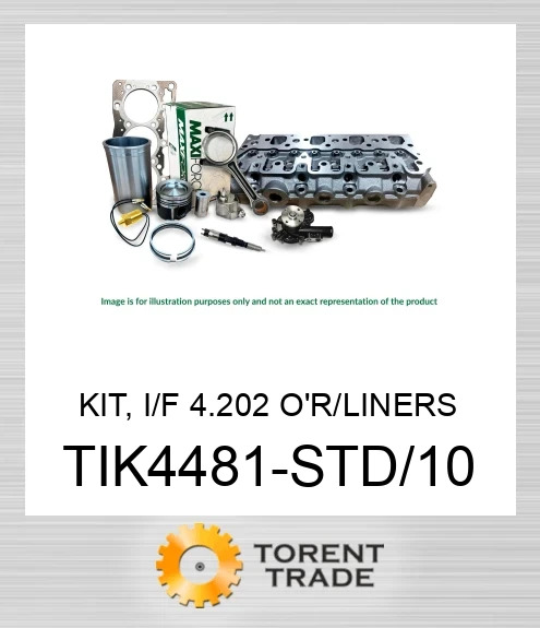 TIK4481-STD/10 Комплект, I/F 4.202 O'R/LINERS MAXIFORCE