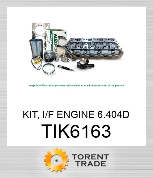 TIK6163 Комплект, двигун I/F 6.404D MAXIFORCE