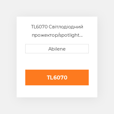 TL6070 Світлодіодний прожектор/spotlight combo, tl6070 FORD NEW HOLLAND NEW AFTERMARKET