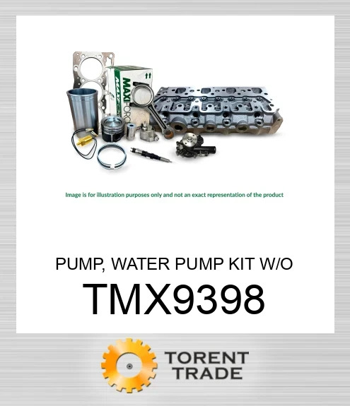 TMX9398 Комплект водяного насоса без крильчатки, серія 300/400 MAXIFORCE