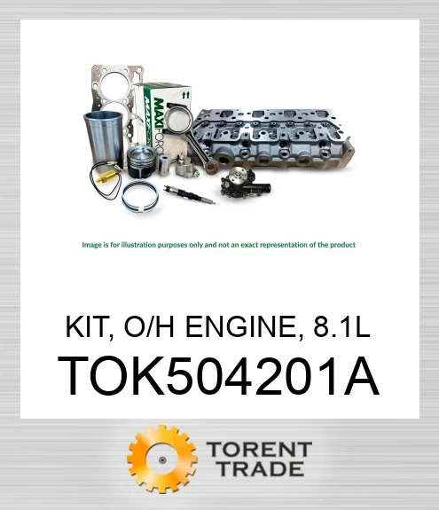 TOK504201A Комплект, капітальний ремонт двигуна, 8.1L MAXIFORCE