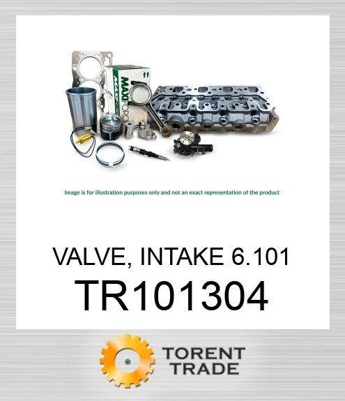 TR101304 Клапан, впускний, 6.101 MAXIFORCE