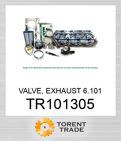 TR101305 Клапан, випускний, 6.101 MAXIFORCE