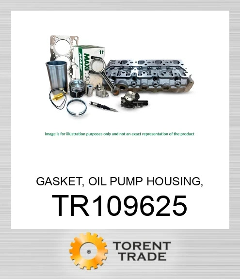 TR109625 Прокладка, корпус масляного насоса, 4045, 6068MAXIFORCE