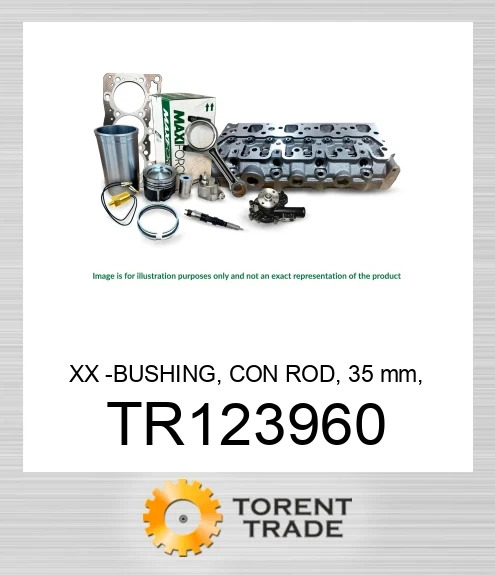 TR123960 Втулка, шатун, 35 мм, PT MAXIFORCE