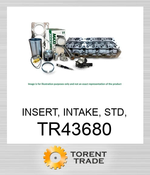 TR43680 Вставка, впускна, стандартна, 4.270, 6.404, 6.466 MAXIFORCE