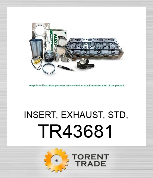 TR43681 Вставка, випускна, стандартна, 4.270, 6.404, 6.466 MAXIFORCE
