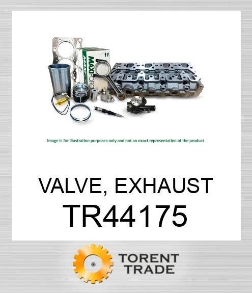 TR44175 Клапан, випускний MAXIFORCE