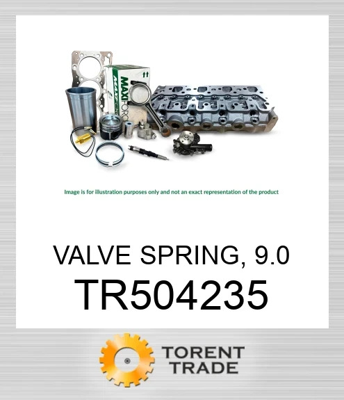 TR504235 Пружина клапана, 9.0 MAXIFORCE