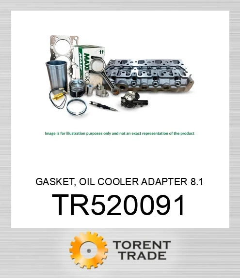 TR520091 Прокладка, адаптер масляного охолоджувача 8.1MAXIFORCE