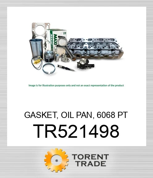 TR521498 Прокладка, масляний піддон, 6068 PTMAXIFORCE
