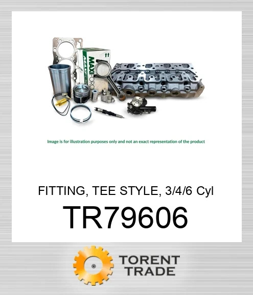 TR79606 Фітинг, трійник, 3/4/6 циліндри MAXIFORCE