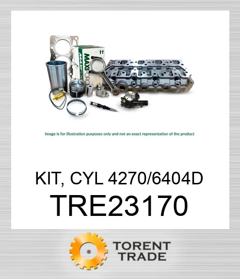TRE23170 Комплект, циліндр 4270/6404D MAXIFORCE