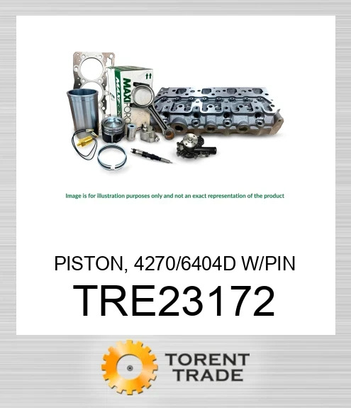 TRE23172 Поршень, 4270/6404D з пальцем MAXIFORCE