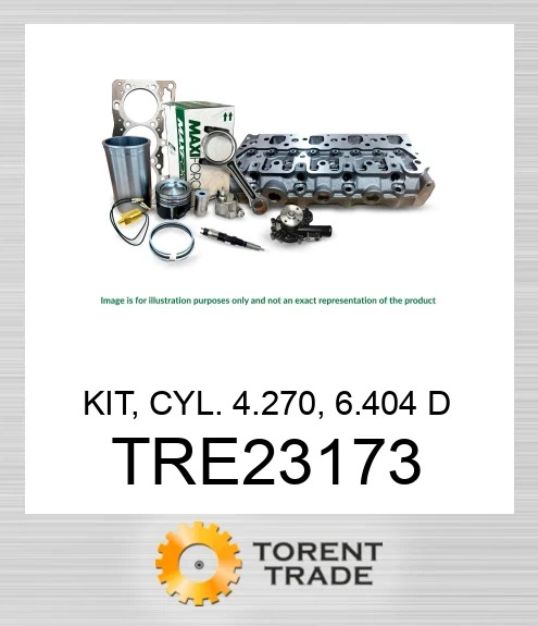 TRE23173 Комплект, циліндр, 4.270, 6.404 D MAXIFORCE