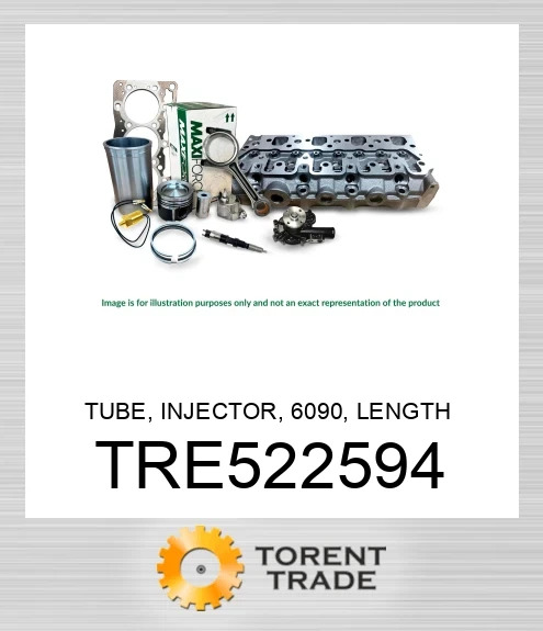 TRE522594 Трубка, інжектор, 6090, довжина 60 мм MAXIFORCE