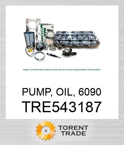 TRE543187 Насос, масляний, 6090 MAXIFORCE