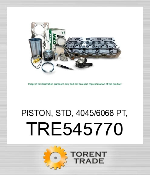 TRE545770 Поршень, стандартний, 4045/6068 PT, Tier 3, NSS MAXIFORCE
