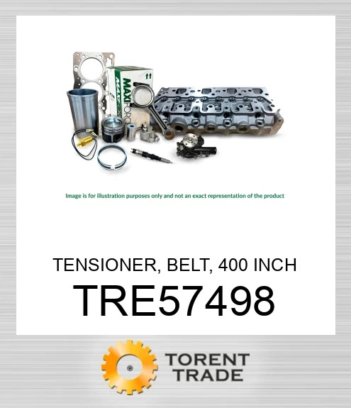 TRE57498 Натягувач, ремінь, 300 дюйм-фунтів, 6076/4.5/6.8/8.1/9.0 PT MAXIFORCE