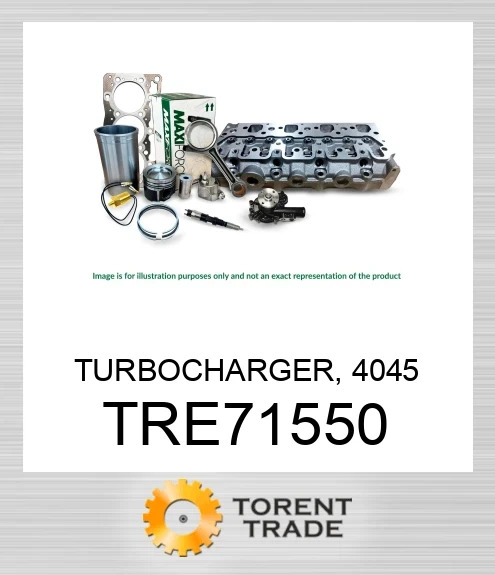 TRE71550 Турбокомпресор, 4045 MAXIFORCE