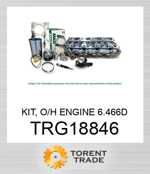 TRG18846 Комплект, капітальний ремонт двигуна, 6.466D MAXIFORCE