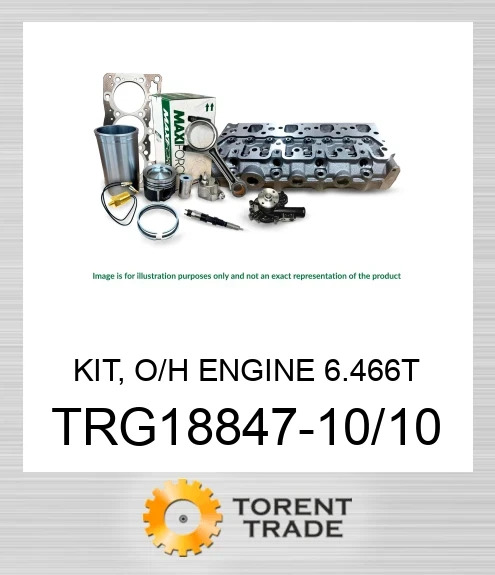 TRG18847-10/10 Комплект, капітальний ремонт двигуна, 6.466T MAXIFORCE