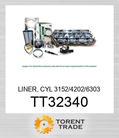 TT32340 Гільза, циліндр 3152/4202/6303 MAXIFORCE