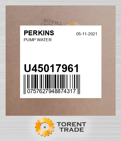 U45017961 Насос, WATER PERKINS NEW AFTERMARKET