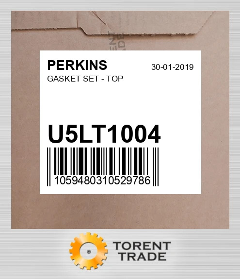 U5LT1004 Комплект верхніх прокладок PERKINS NEW AFTERMARKET
