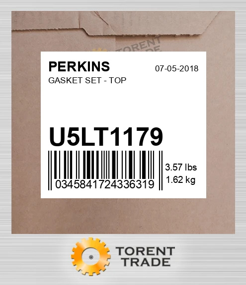 u5lt1179 Комплект верхніх прокладок PERKINS NEW AFTERMARKET