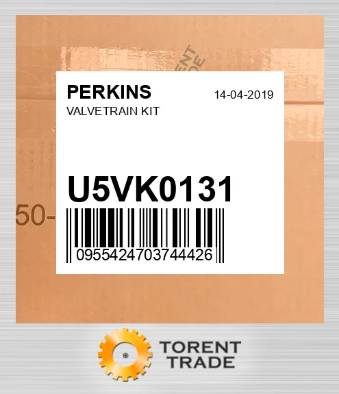 U5VK0131 Комплект газорозподільного механізму PERKINS NEW AFTERMARKET
