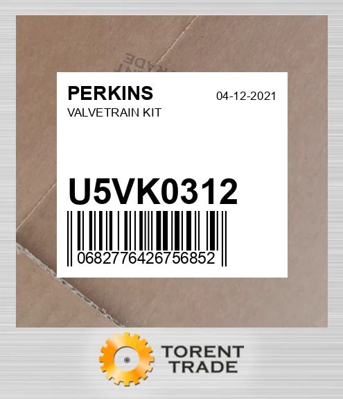 U5VK0312 Комплект газорозподільного механізму PERKINS NEW AFTERMARKET