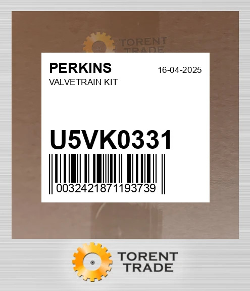 U5VK0331 Комплект клапанного механізму PERKINS NEW AFTERMARKET