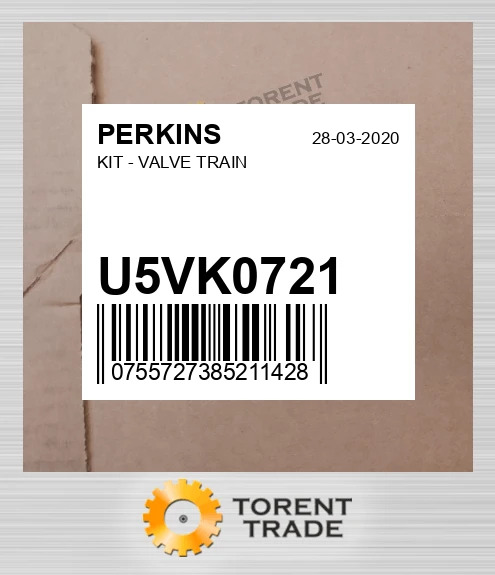 U5VK0721 Комплект клапанного механізму PERKINS NEW AFTERMARKET