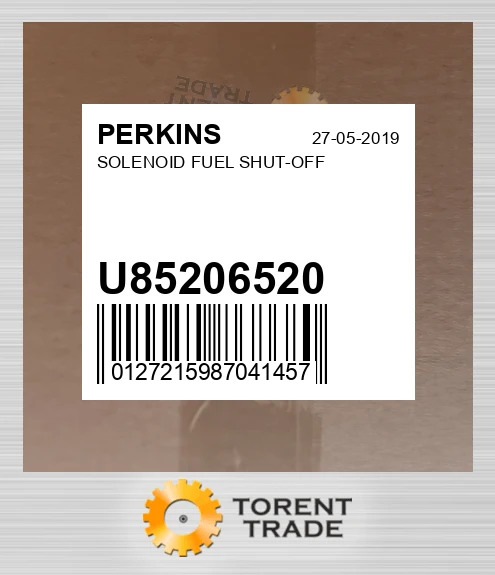 U85206520 Соленоїд PERKINS NEW AFTERMARKET