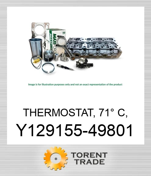 Y129155-49801 Термостат, 3064/3066 MAXIFORCE