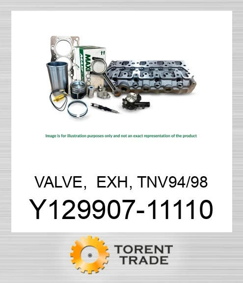 Y12990711110 Клапан, випускний, TNV94/98 RELIANCE POWER